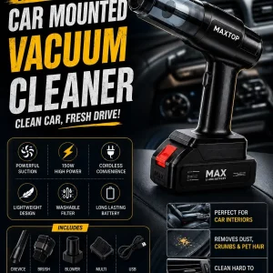 MAXTOP CAR MOUNTED VACUUM CLEANER