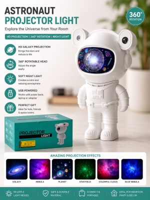 Astronaut Projector Night Light