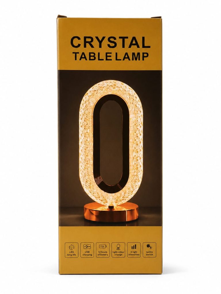 CRYSTAL TABLE LAMP