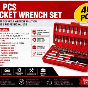 46 PCS Socket Wrench Set