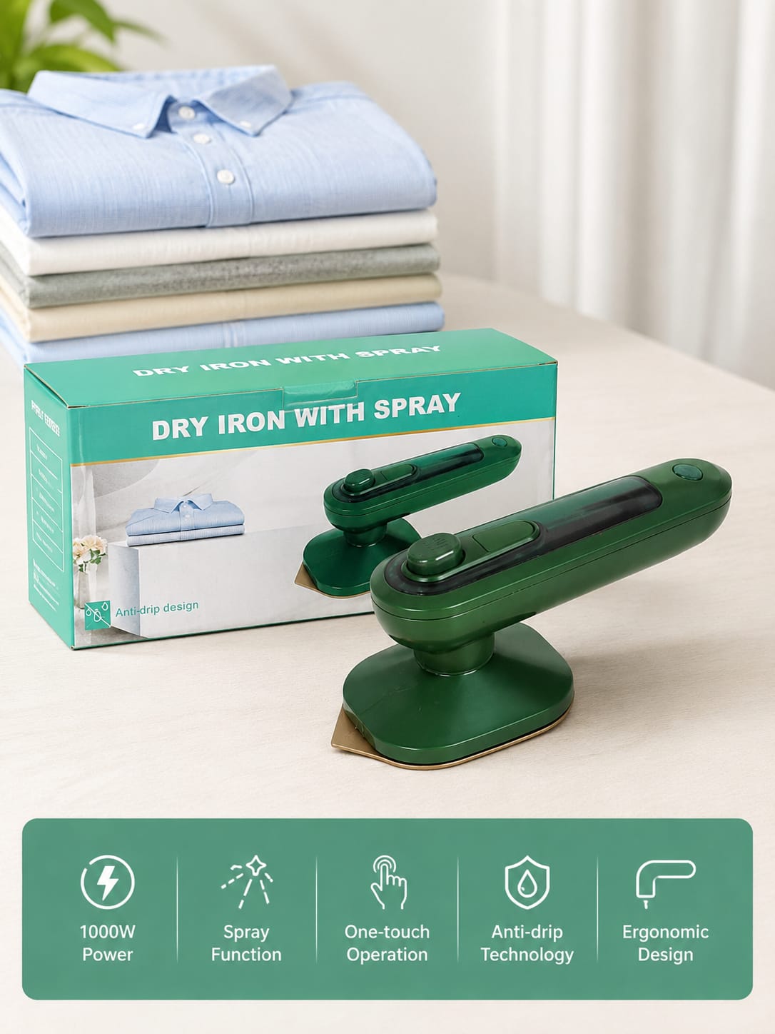 IRON WITH SPRAY