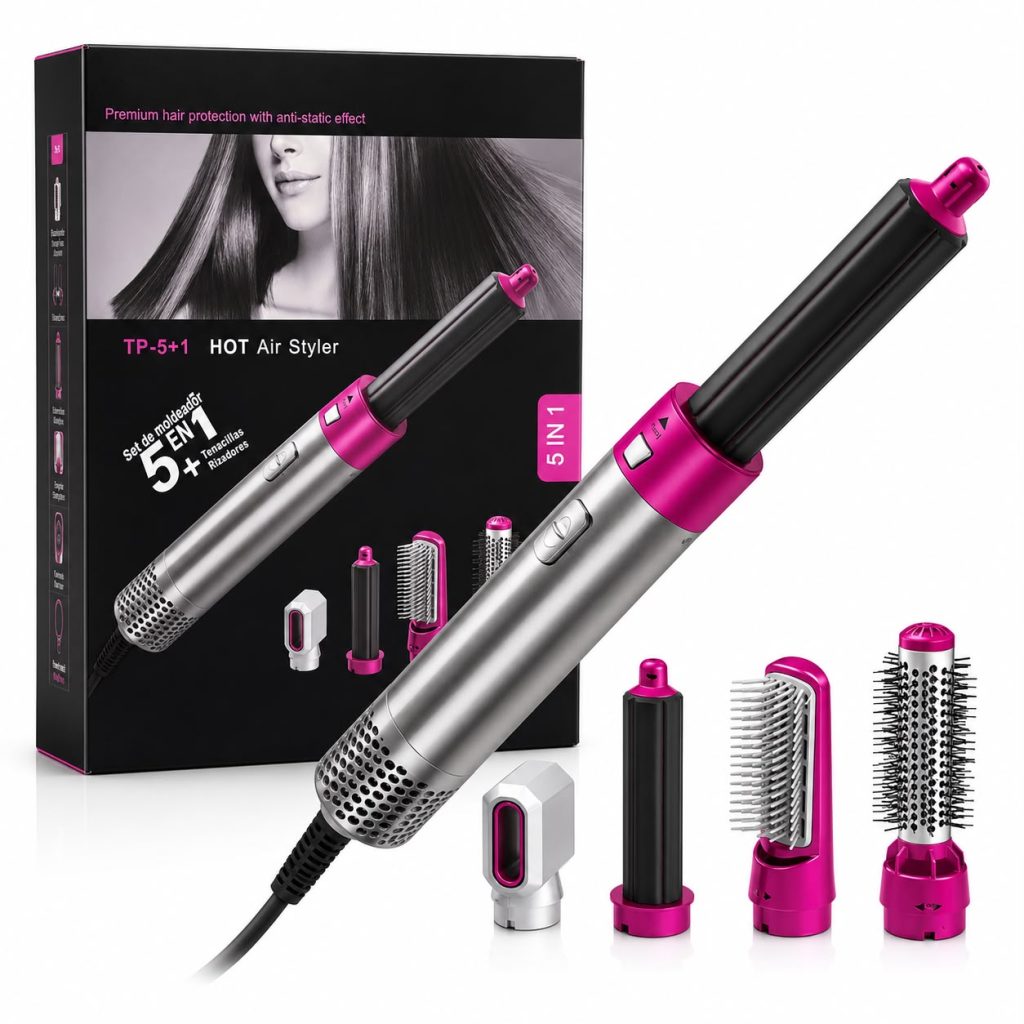 HAIR DRYER & STYLING BRUSH