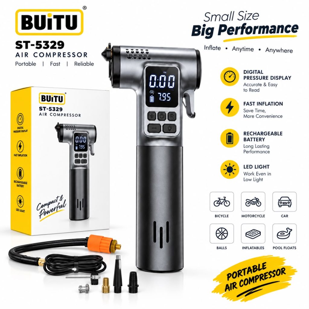 PORTABLE AIR COMPRESSOR